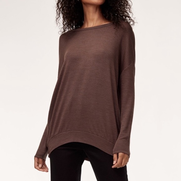 Aritzia // Wilfred Free // Arizona Long Sleeve Top